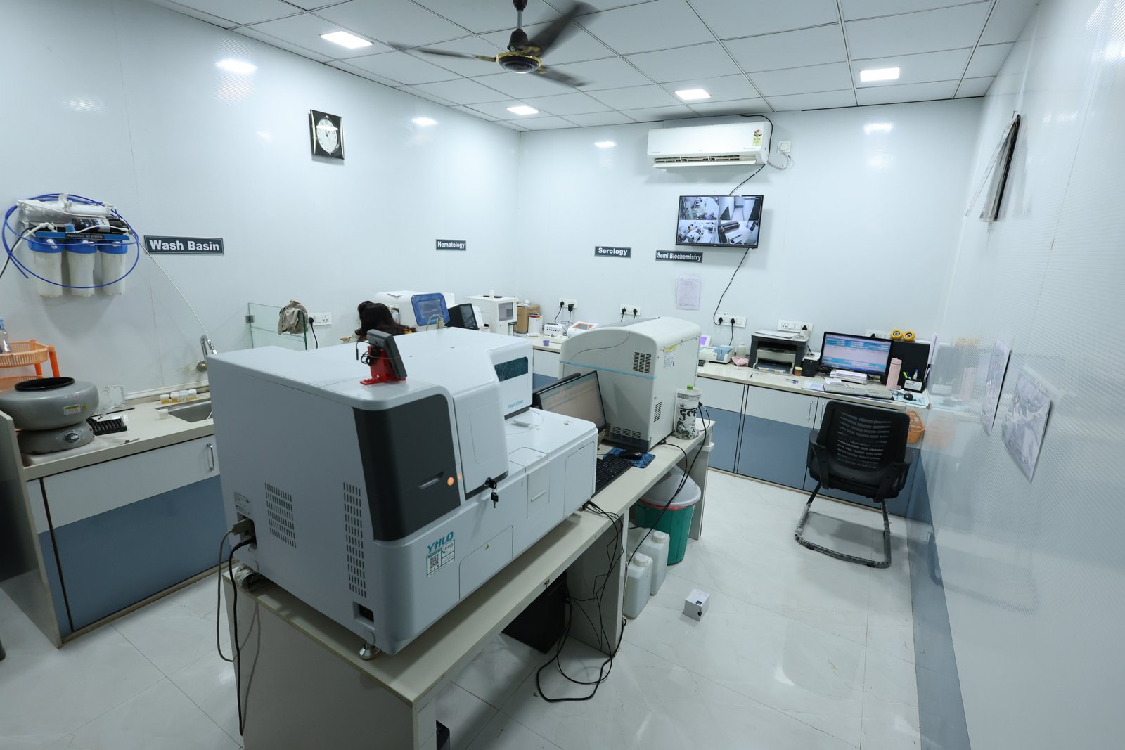 Modern Immunology & Serology Testing Room